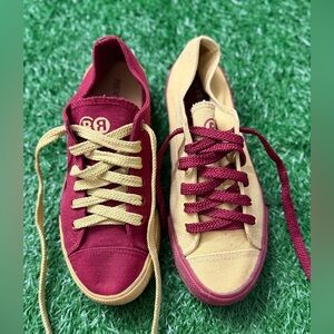Colorful Canvas Sneakers Size M-4 W-6